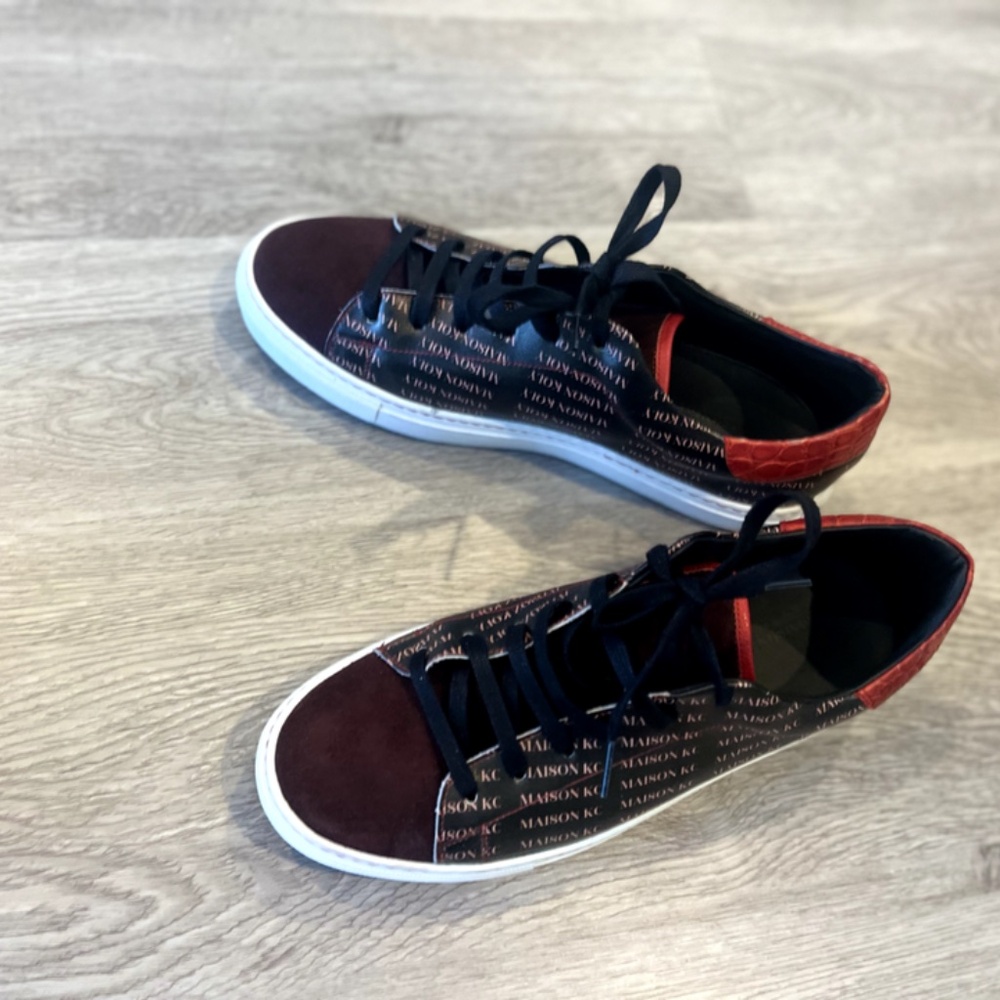 Maison Koly Magnifique Leather croco Prestige sneakers